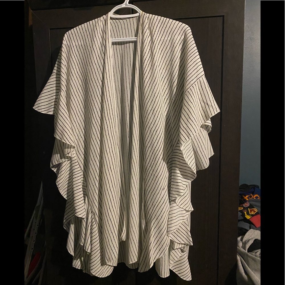 EUC White Dress Cardigan